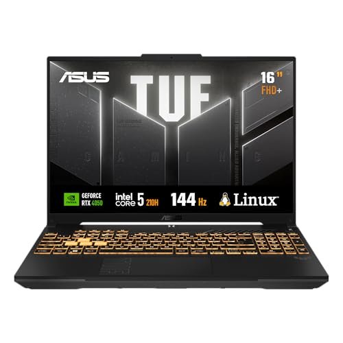 😱 ASUS TUF Gaming F16 Intel Core 5, RTX 4050, 8 GB, 512 GB SSD, KeepOS, 16.0'' FHD, Mecha Gray - FX607VU-RL054