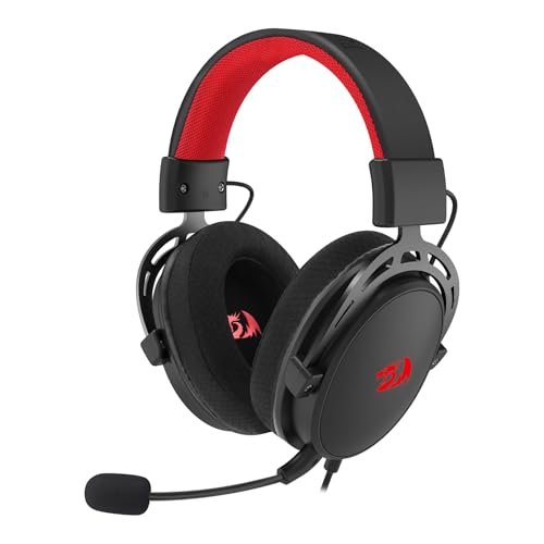 😱 Headset Gamer Redragon Cragblade Preto Drivers 53mm Microfone Removivel H541