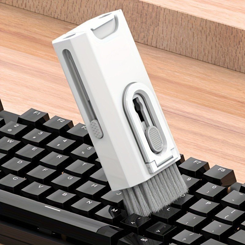 😱 Escova de limpeza de teclado 8 em 1 multifuncional portátil para computador