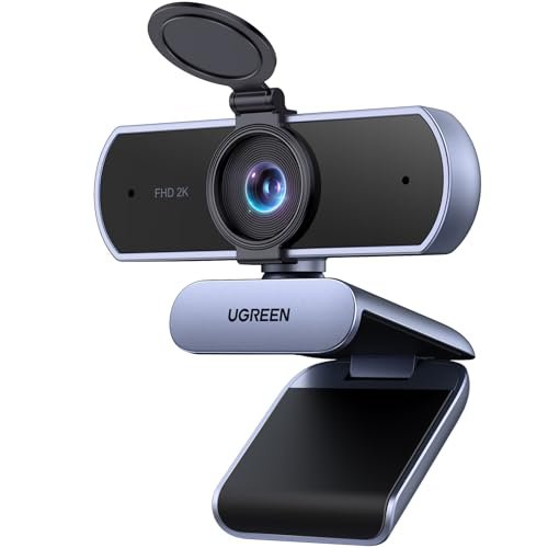 😱 Webcam UGREEN 2K QHD com Microfone Antirruído