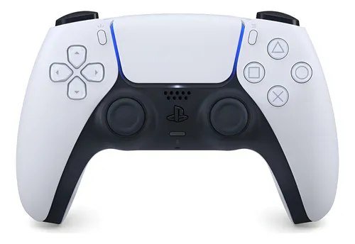 😱 Controle Joystick Sem Fio Sony Playstation Dualsense Branco