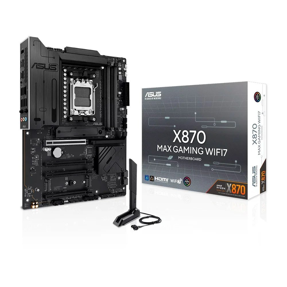 😱 Placa Mãe ASUS X870 MAX GAMING WIFI7