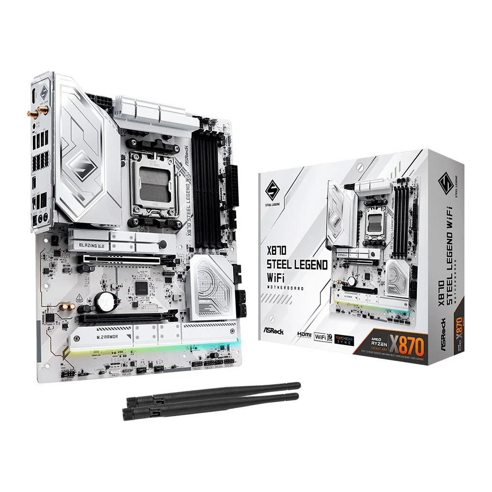 😱 Placa-Mãe ASRock X870 Steel Legend
