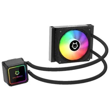 😱 Water Cooler Husky Freezy, Iluminação ARGB, 120mm, AMD e Intel, Preto