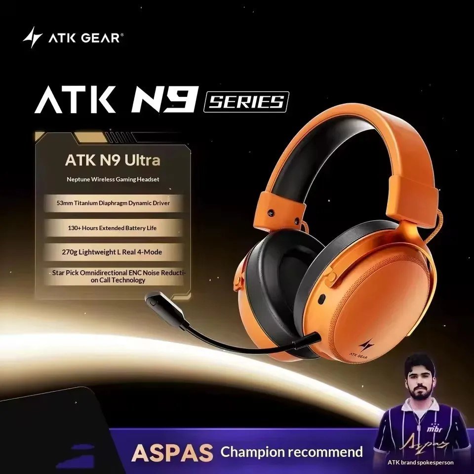 😱 Headset Sem Fio ATK Gear N9 Series