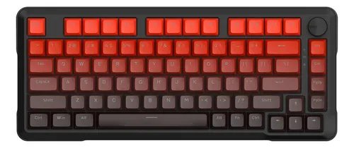 😱 Teclado Mecanico E-yooso Hz82 8k Rgb 75% Switch Magnetico Vermelho Ingles Us