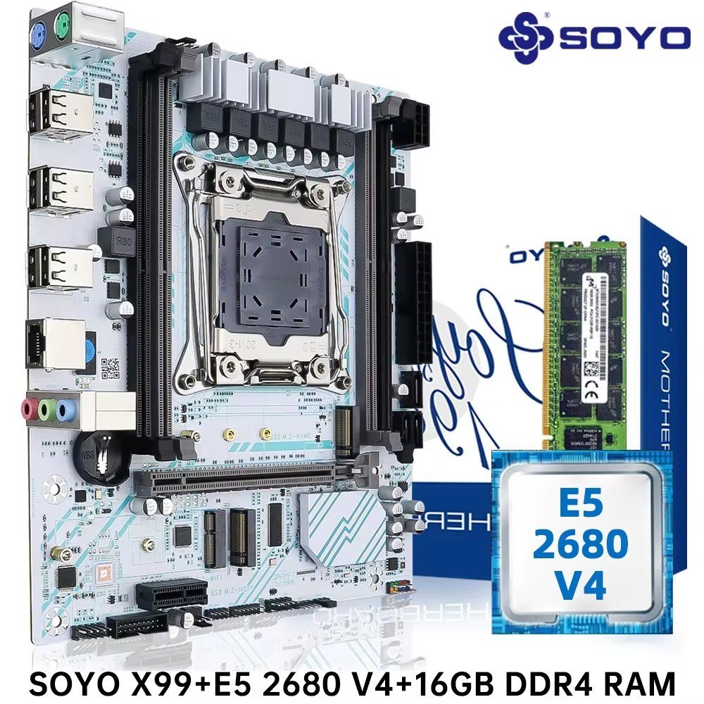 😱 Placa Mãe SOYO X99e D4