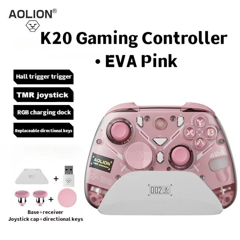 😱 Controle Aolion k20 com base de carregamento