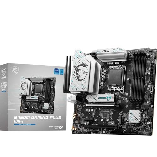 😱 MSI B760M GAMING PLUS WIFI Placa Mae LGA 1700 DDR5 M.2 USB 3.2