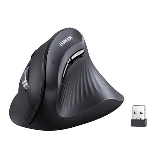 😱 UGREEN Mouse Ergonômico Vertical Sem Fio