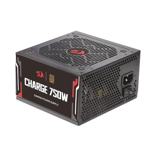 😱 Fonte Gamer Redragon Charge 750W Preto ATX 80 Plus Bronze Capacitores 100% Japoneses FRC-750