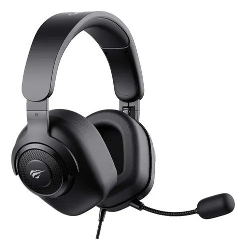 😱 Fone Headset Gamer HAVIT H2230d P2 P3 3,5MM Microfone Removível Consoles PC Preto