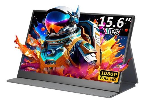 😱 Monitor Portátil Gamer 15.6 Full Hd Ips Usb-c Hdmi Vesa Preto