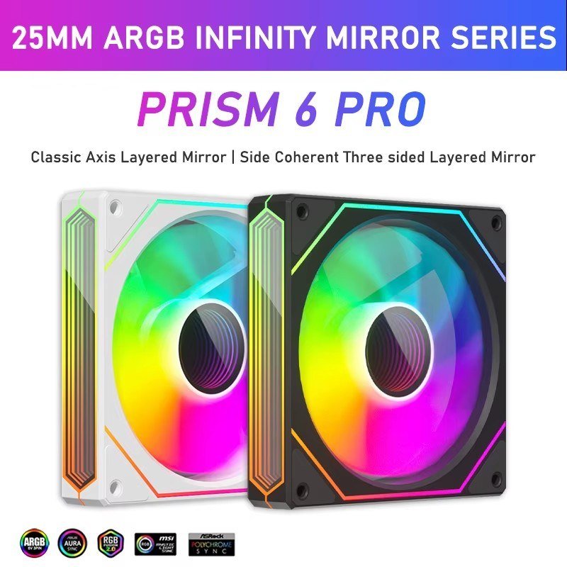 😱 4x Fans Prism 6 PRO