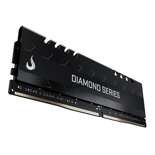 😱 Memória RAM Diamond Series 8GB 3200Mhz DDR4 Black para Desktop 1.2v RM-D4-8G-3200D