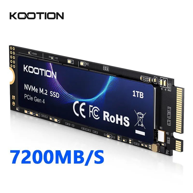 😱 SSD NVME KOOTION X16 PLUS 1TB GEN4 7400MB/S