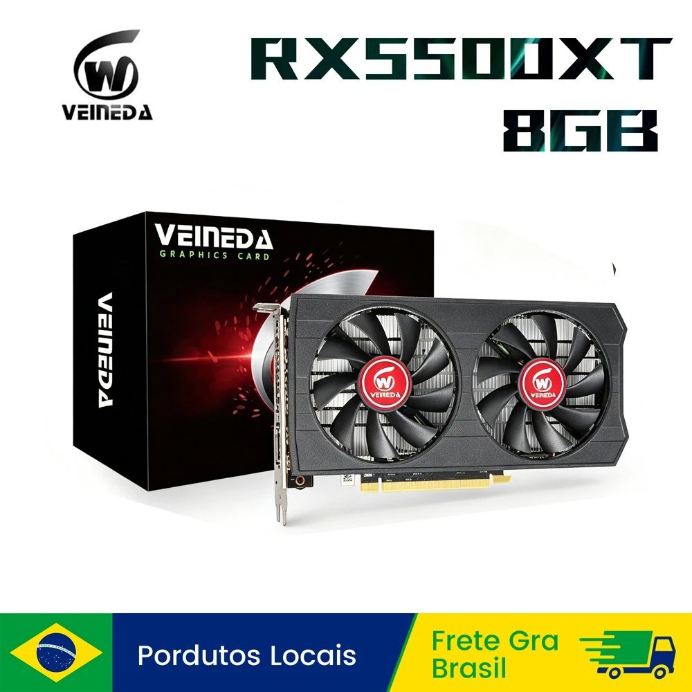 😱 RX 5500 XT 8GB Veineda Pcie 4.0