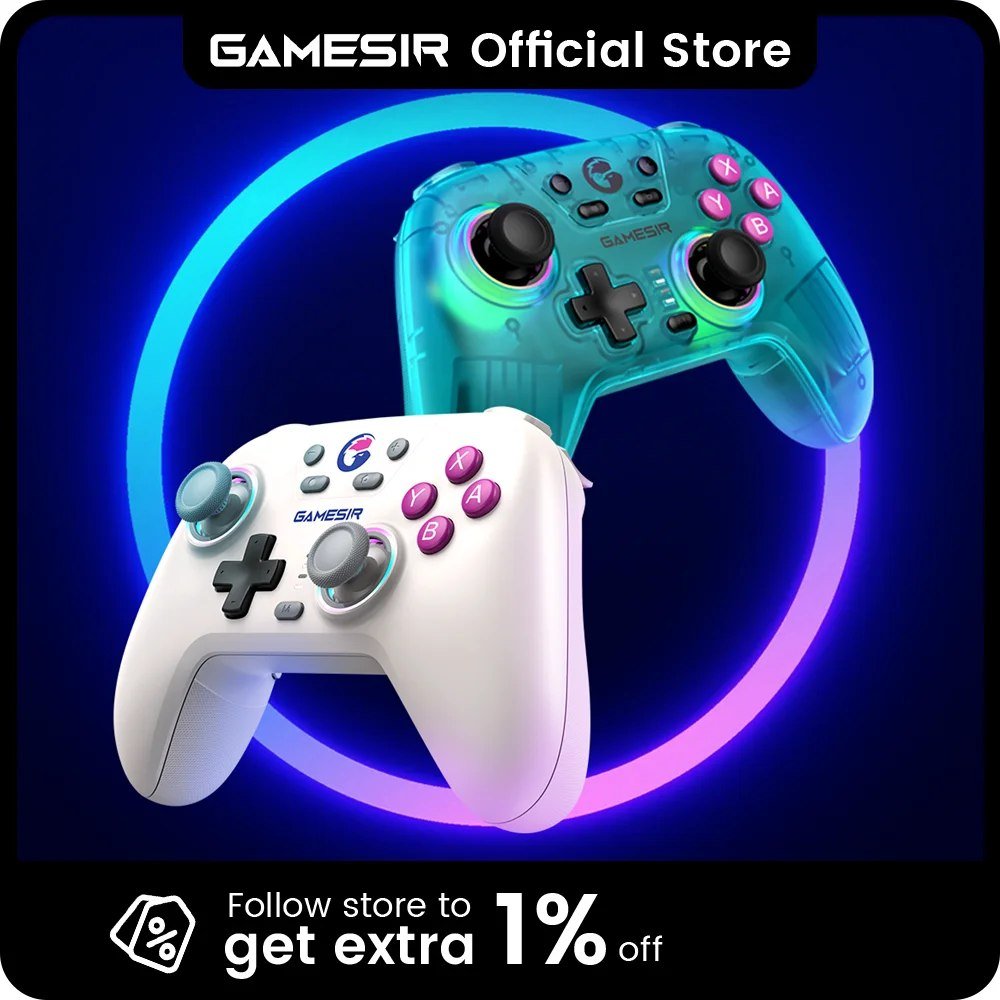 😱 Controle Sem Fio GameSir Nova HD Rumble