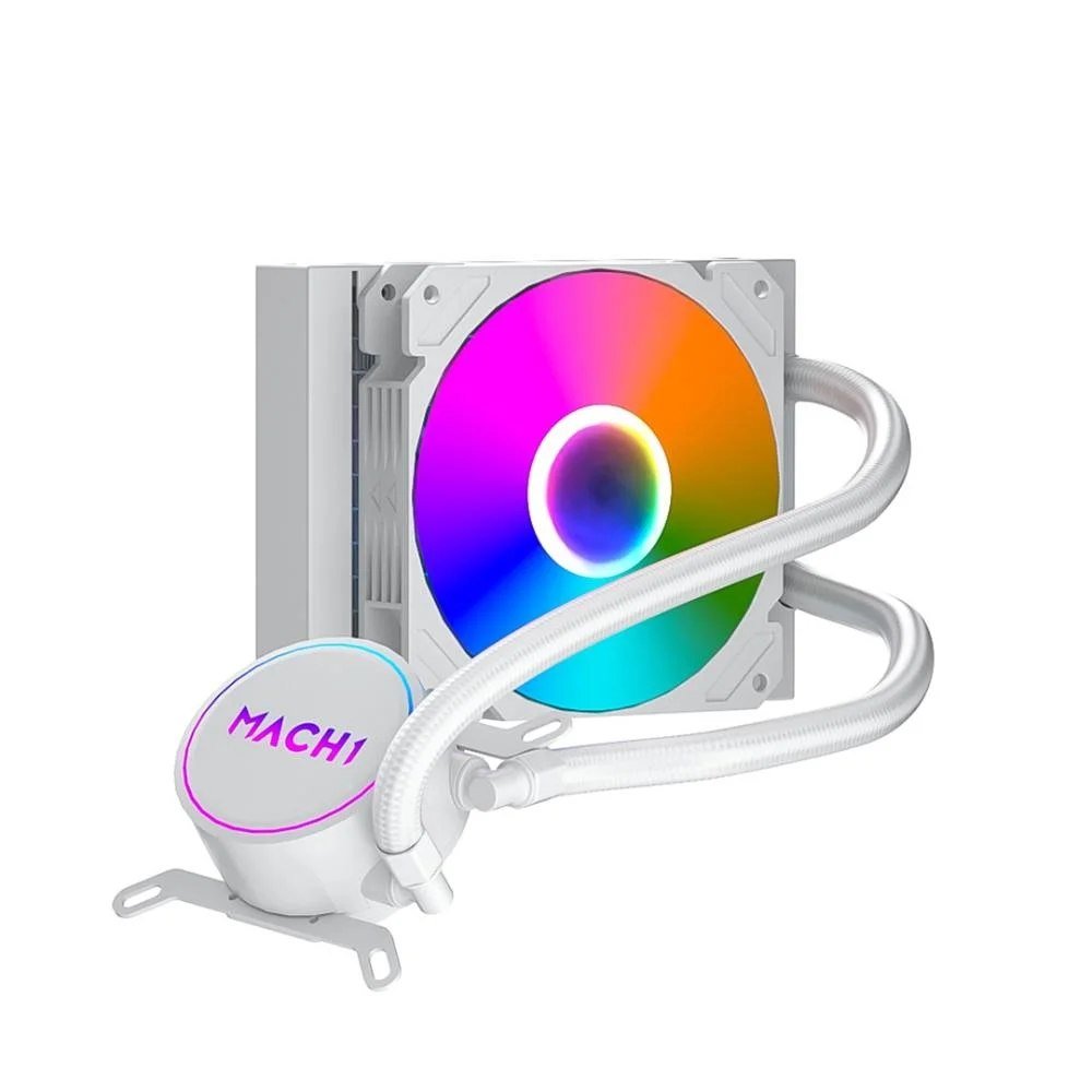 😱 Water Cooler MACH1 Logic, RGB, 120mm, AMD e Intel, Branco - GK120W