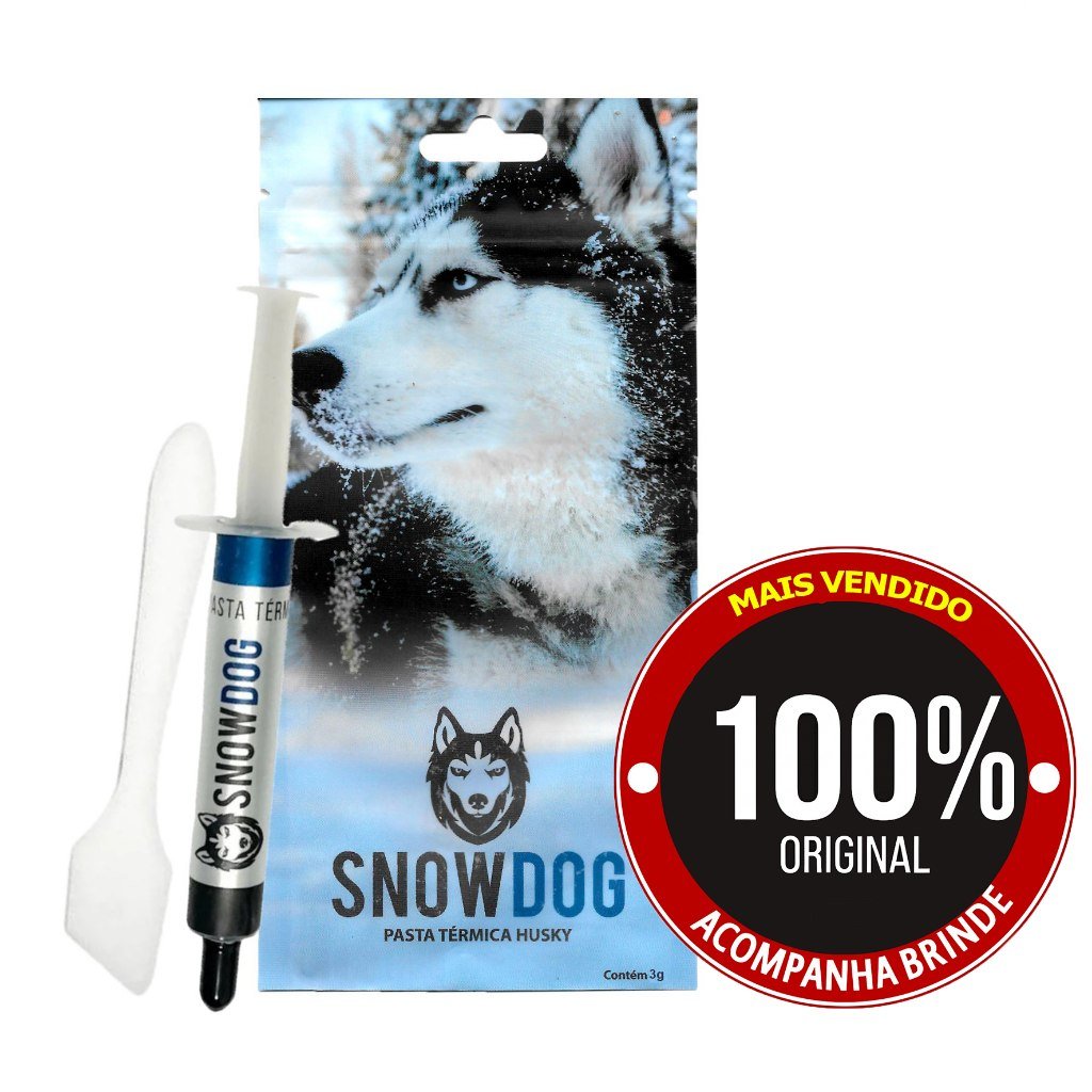 😱 Pasta Térmica SnowDog Husky 3g