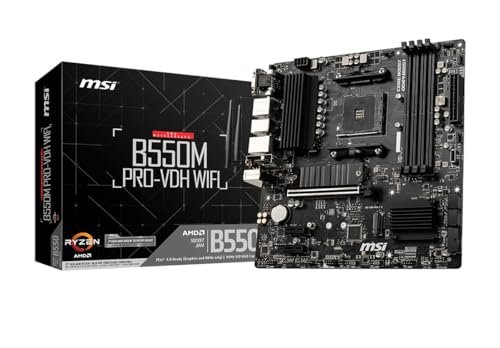 😱 Placa-Mãe MSI B550M PRO-VDH WIFI AM4