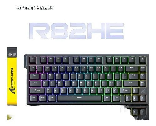 😱 Teclado Magnético Attack Shark R82 He