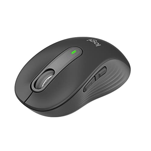 😱 Logitech Signature M650 - Mouse Sem Fio - Clique Silencioso - Grafite