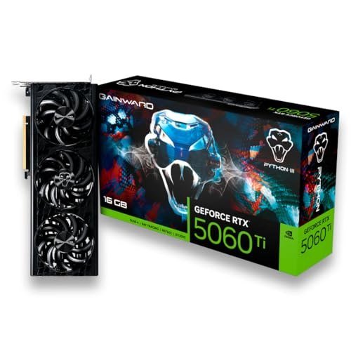 😱 Placa de Video Gainward RTX 5060 Ti 16GB Python III GDDR7