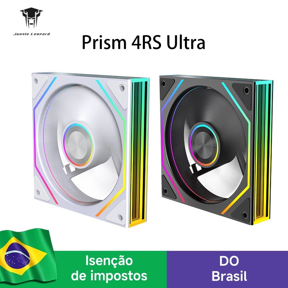 😱 2x Fans Jungle Leopard Prism 4 RS Ultra