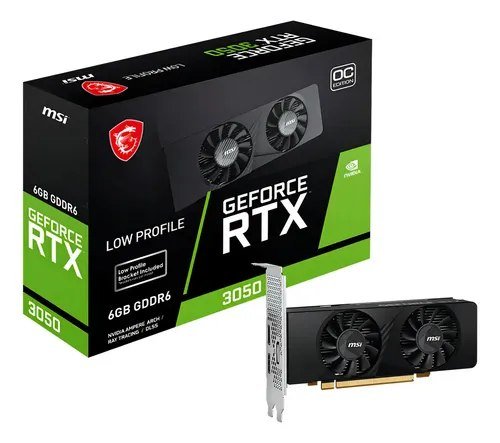 😱 MSI GeForce RTX 3050 LP 6GB 96-bit GDDR6 OC