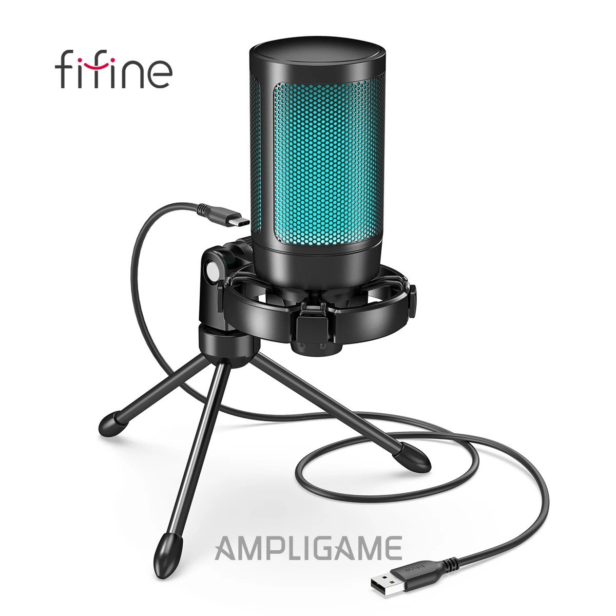 😱 Microfone Fifine Ampligame A2