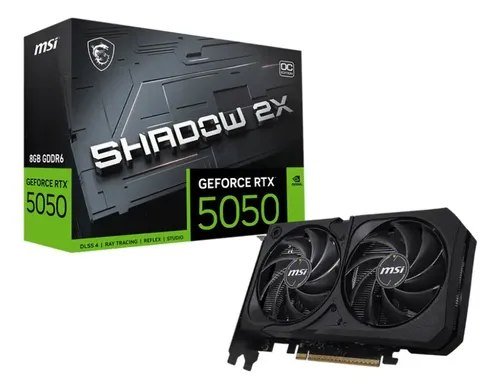 😱 Placa de Vídeo MSI Nvidia GeForce RTX 5050 Ventus 2x OC 8GB GDDR6B 128-bit