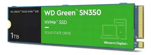 😱 SSD 1TB NVMe Western Digital Wd Green Sn350 Wds100t3g0c 1tb Verde