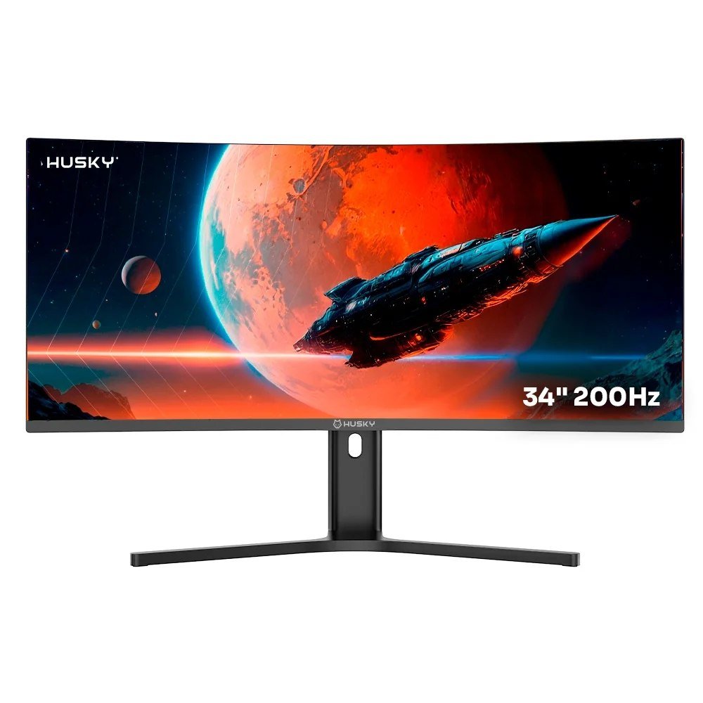 😱 Monitor Gamer Curvo Husky Boreal 34