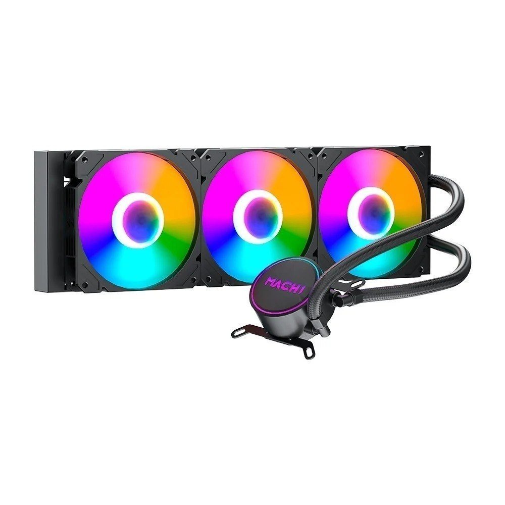 😱 Water Cooler MACH1 Logic, RGB, 360mm, AMD e Intel, Preto
