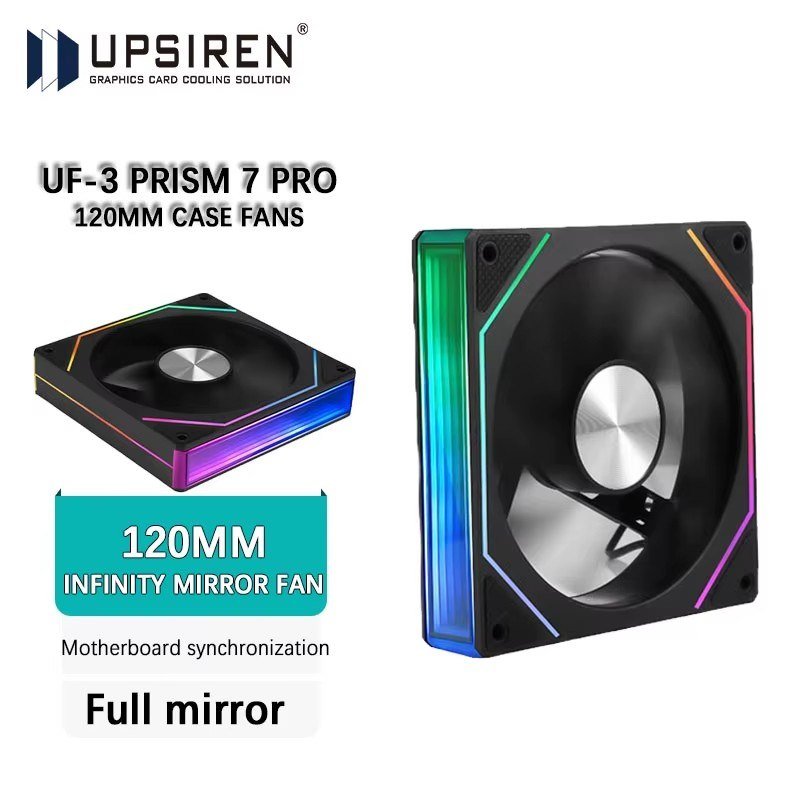 😱 Kit 5 Fan UPSIREN UF-3 Prism 7 PRO aRGB