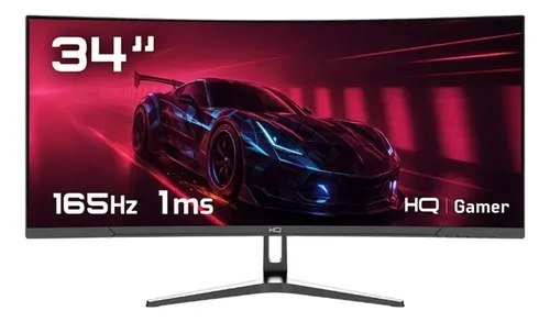 😱 Monitor Gamer 34 Curvo 1ms 165hz Hq Premium Hq34c16