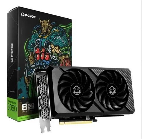 😱 Placa De Vídeo Pcyes Geforce Rtx 5060 8gb Gddr7 128 Bits
