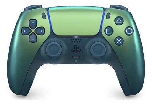 😱 Controle sem fio DualSense Chroma Teal PS5 Sony Cfi-ZCT1W cor verde