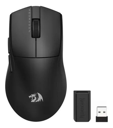 😱 Mouse Gamer Redragon King Pro 1K Preto Preto PMW3395