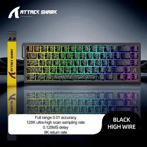 😱 Teclado Magnético Attack Shark X68he