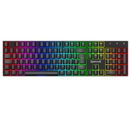 😱 Redragon Dharma - Teclado Gamer Magnético RGB Full Size 8K - Preto