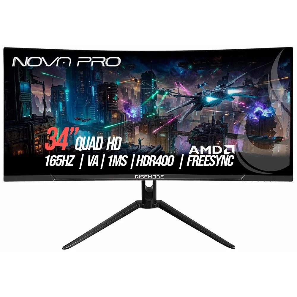 😱 Monitor Gamer Curvo Rise Mode 34"