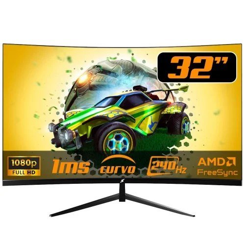 😱 Monitor Gamer Superframe Ultra 32 Pol Curvo Full Hd 1Ms 240Hz Va Hdr Freesyncg Sync Hdmidp Sf Mn Ult32Fsvce1B