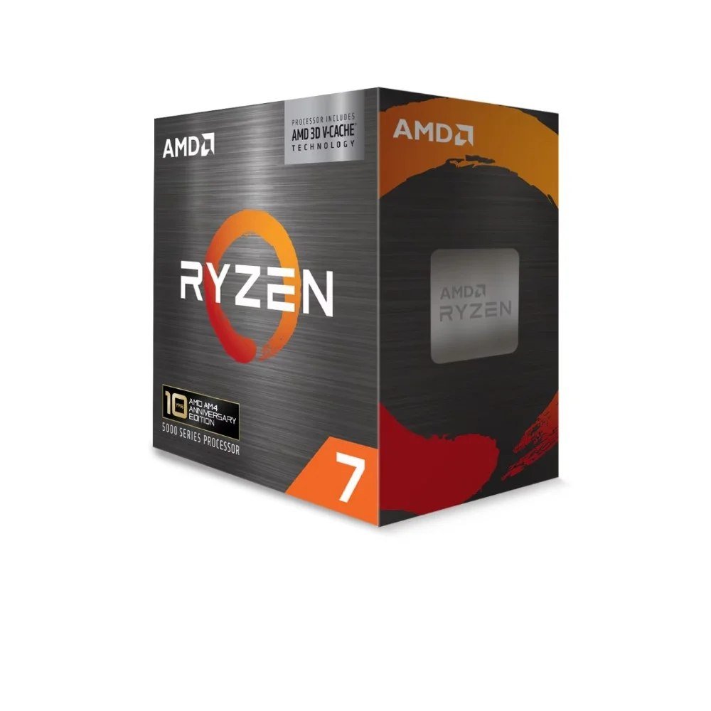 😱 Processador AMD Ryzen 7 5800X3D, 3.4GHZ, 8-CORE, Cache 100MB, AM4 - 100-100000651POF