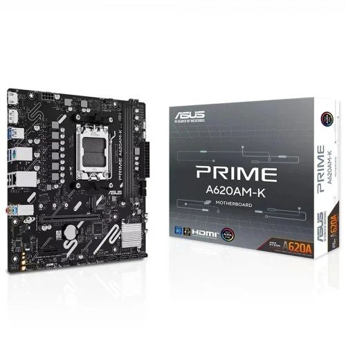 😱 Placa Mae Asus Prime A620Am K Chipset A620 Amd Am5 Matx Ddr5 90Mb1Gx0 M0Eay0