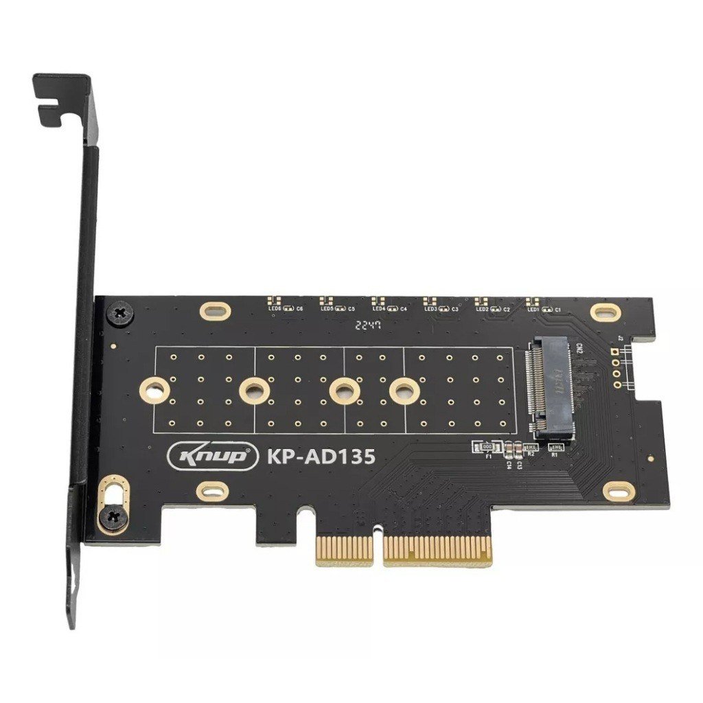 😱 Placa Adaptador Ssd M2 M.2 Nvme Knup Pci-e Express 4x 8x 16x
