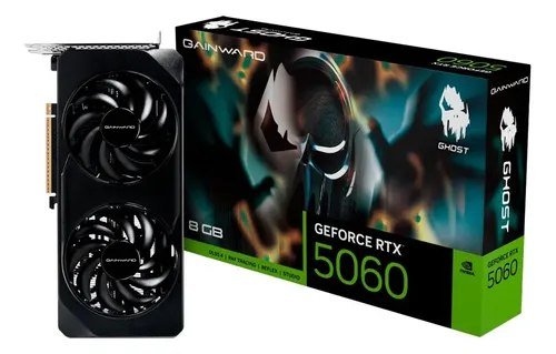 😱 Placa de Vídeo Gainward RTX 5060 Ghost 8GB GDDR7 Nvidia 128 bit