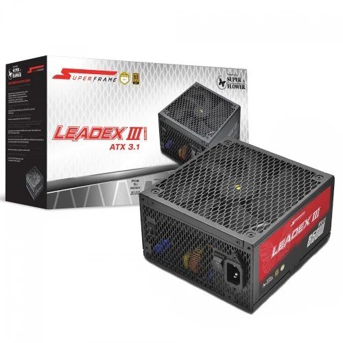 😱 Fonte Superframe Leadex Iii Powered By Super Flower 850W 80 Plus Gold Cybenetics Gold Full Modular Atx 31 Sf 850F14Ge
