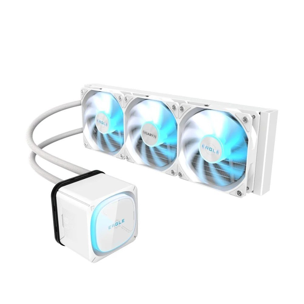 😱 Water Cooler Gigabyte Eagle 360 Ice Argb 360Mm Amd E Intel Branco Gp Gigabyte Eagle 360I